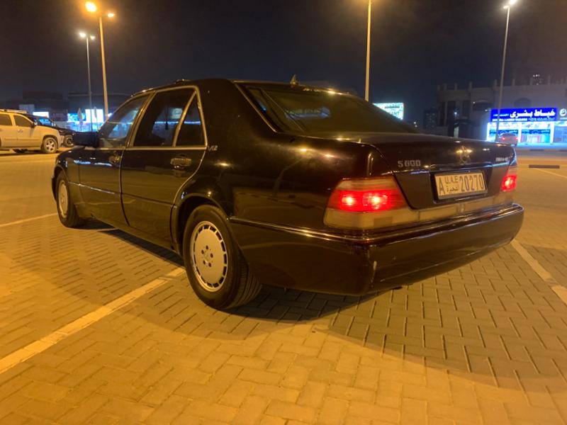 سيارة مرسيدس بنز اس كلاس 1991 للبيع في دبي الإمارات